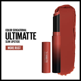 MAYBELLINE Rouge à Lèvres Ultimatte 9g couleur Rouge Acier packaging