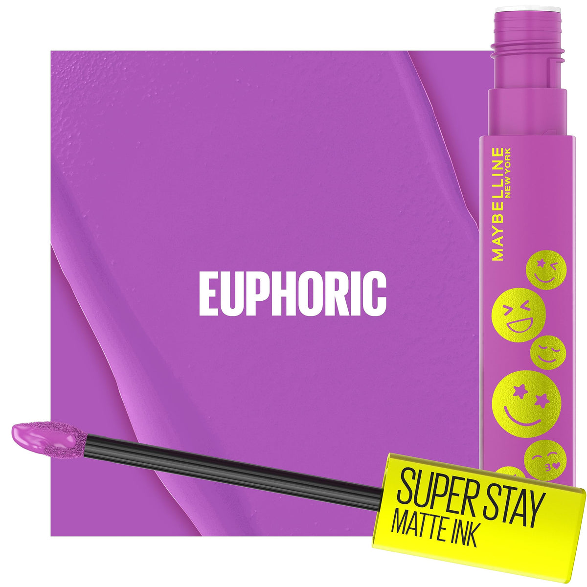 MAYBELLINE Super Stay Matte Ink Rouge à Lèvres sur un fond neutre