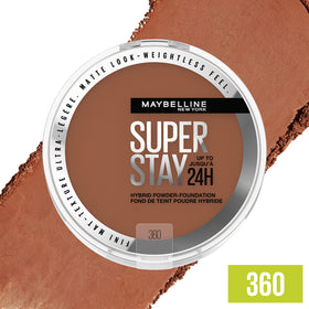 MAYBELLINE Super Stay Poudre Fond de Teint 60g en application sur peau