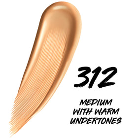 MAYBELLINE Super Stay Skin Tint 312 en main avec une texture légère