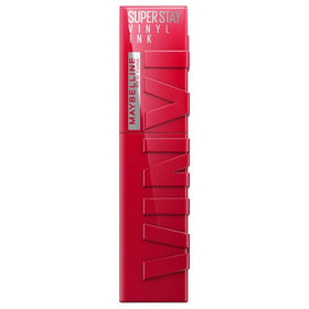 MAYBELLINE Super Stay Vinyl Ink Rouge à Lèvres 16H vue avant avec applicateur