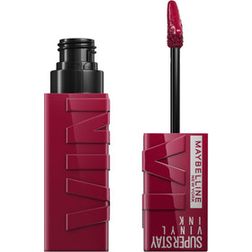 MAYBELLINE Super Stay Vinyl Ink rouge à lèvres bourgogne vue avant