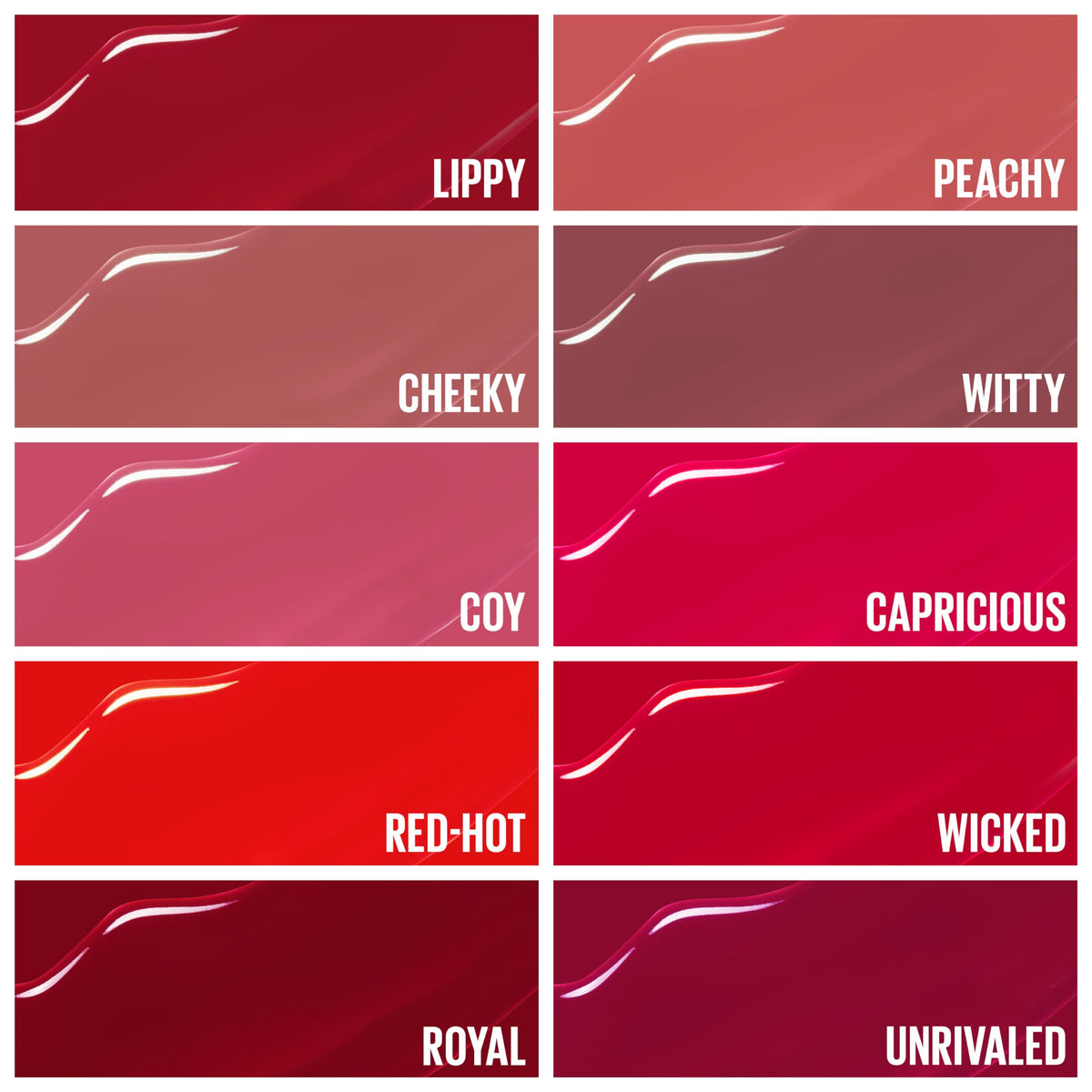 MAYBELLINE Super Stay Vinyl Ink teintes disponibles