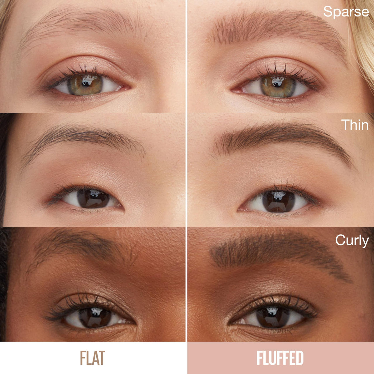 MAYBELLINE Superfluff Mousse à Sourcils Noir 18g avec pinceau