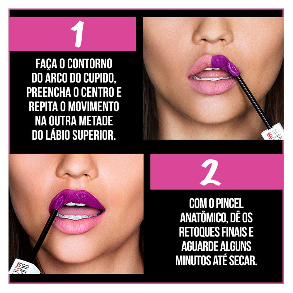 MAYBELLINE SuperStay Matte Ink rouge à lèvres en teinte bleu