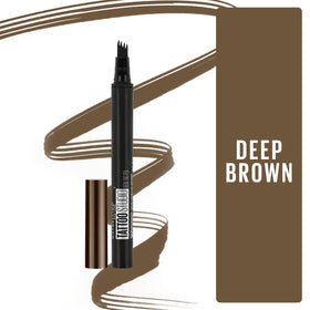 MAYBELLINE TattooStudio Stylo à Sourcils Teinte Brun Foncé embout multi-prong