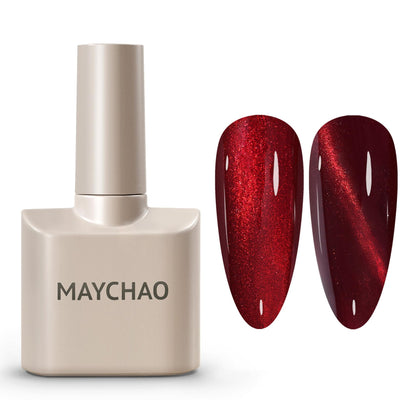 MAYCHAO vernis à ongles gel 15ml couleur bordeaux