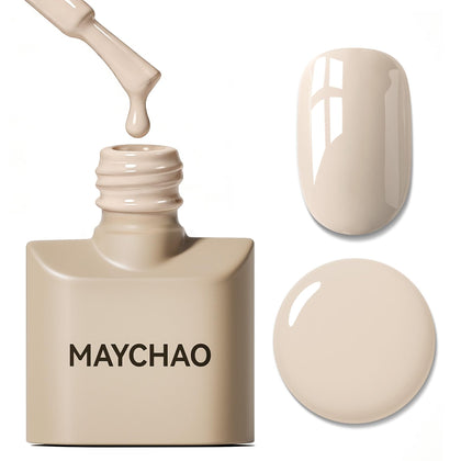 MAYCHAO vernis à ongles gel 15ML couleur Vanilla Frosting face avant