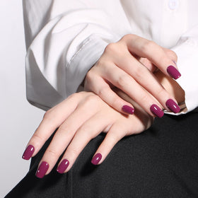 MAYCHAO Vernis à Ongles Gel 15ML Rouge Vin - packaging