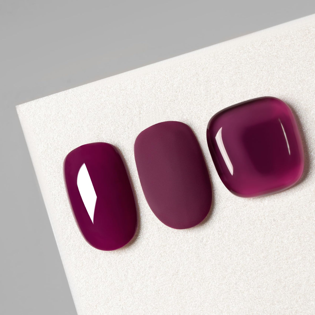 MAYCHAO Vernis à Ongles Gel 15ML Rouge Vin - texture du produit