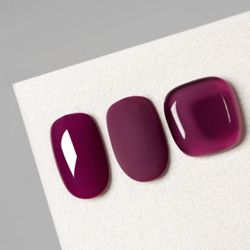 MAYCHAO Vernis à Ongles Gel 15ML Rouge Vin - texture du produit