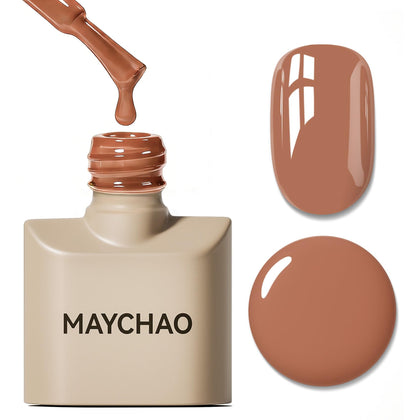 MAYCHAO vernis à ongles gel caramel 15ml vue de face