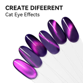 MAYCHAO vernis gel Cat Eye violet 15ml packaging