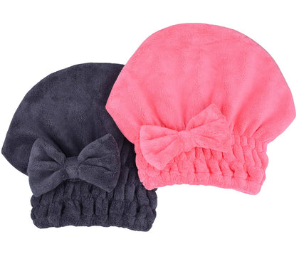 MAYOUTH serviettes de séchage en microfibre pour cheveux vue de face