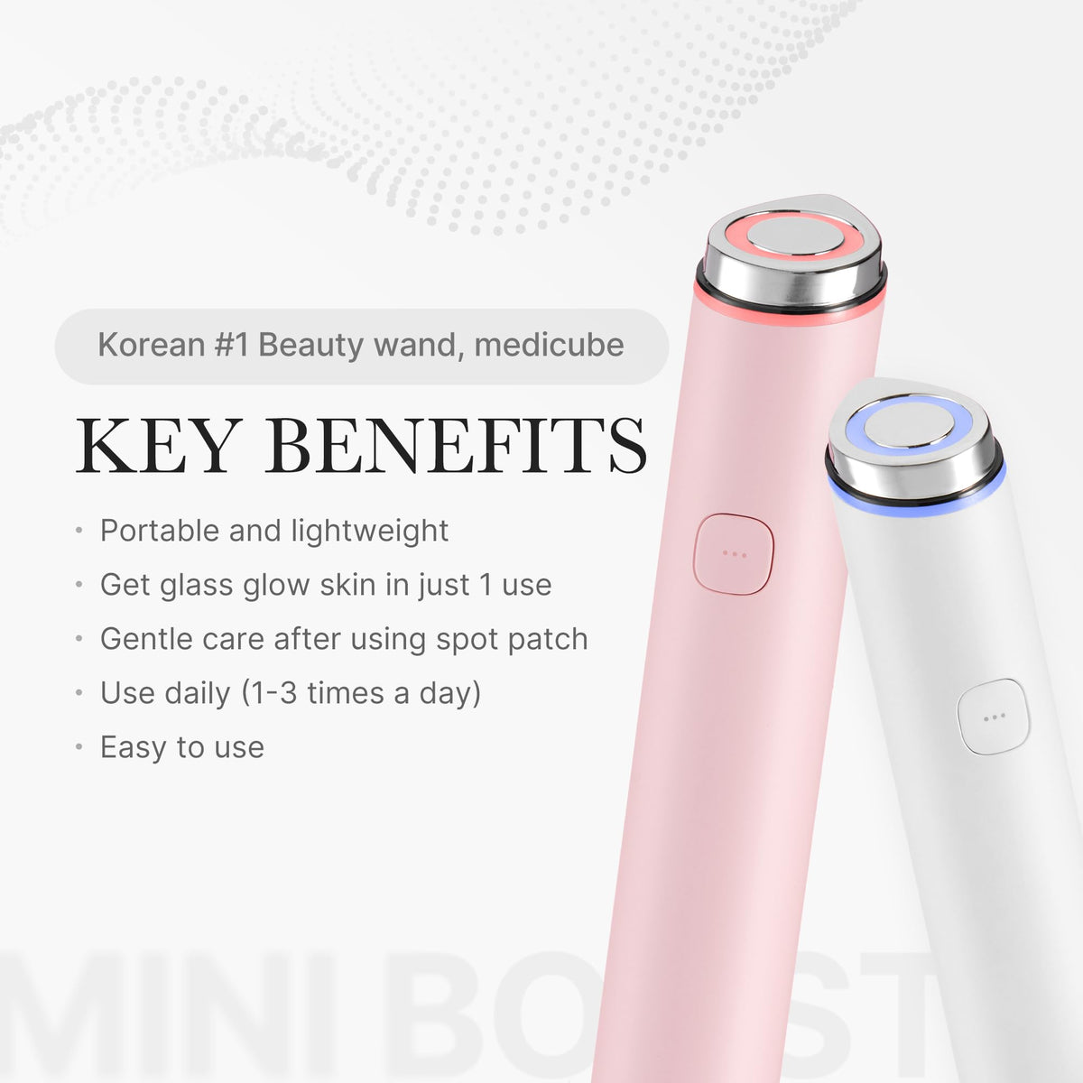 medicube Mini support Pro avec câble USB Type-C