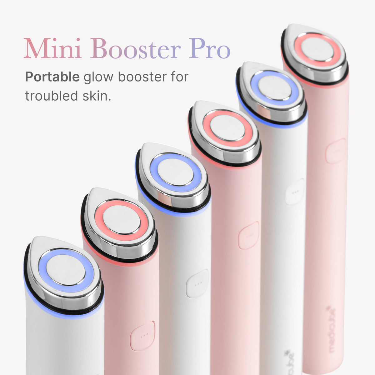 medicube Mini support Pro en utilisation sur le visage