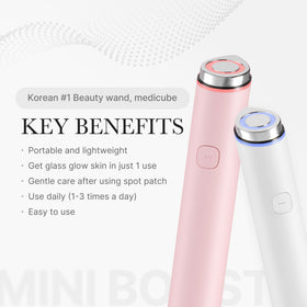 medicube Mini support Pro Rose sur une table
