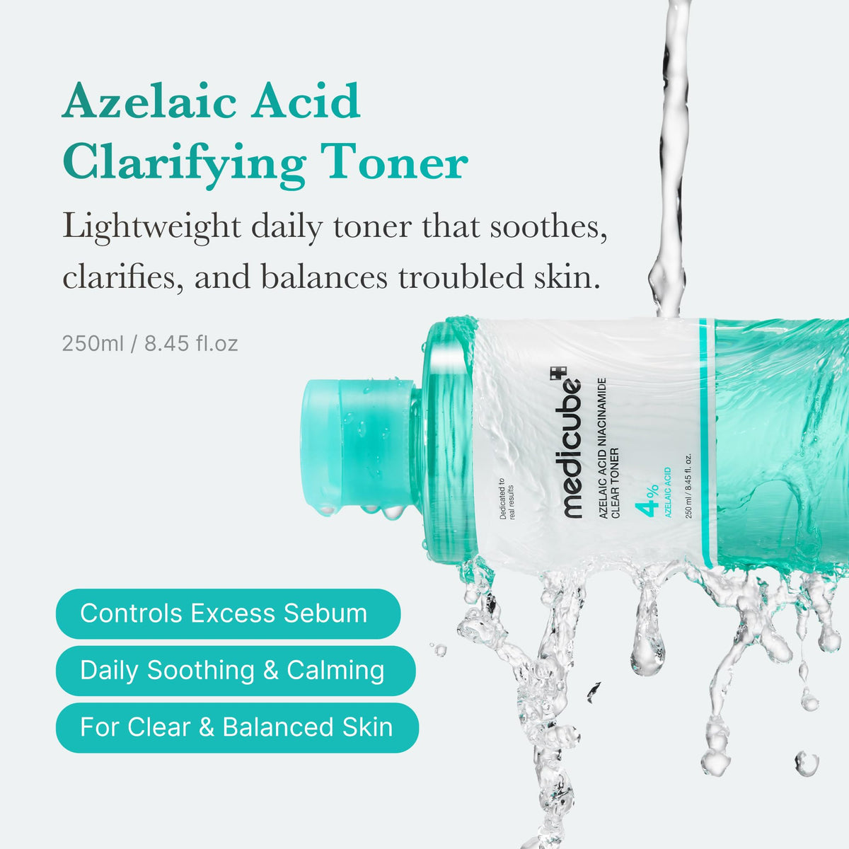 medicube Tonique Clarifiant Acide Azélaïque 320g arrière