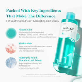 medicube Tonique Clarifiant Acide Azélaïque 320g côté