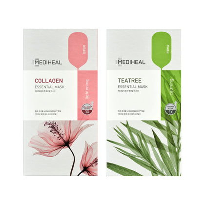 Mediheal Masque Collagène Tea Tree 20 Feuilles - vue avant