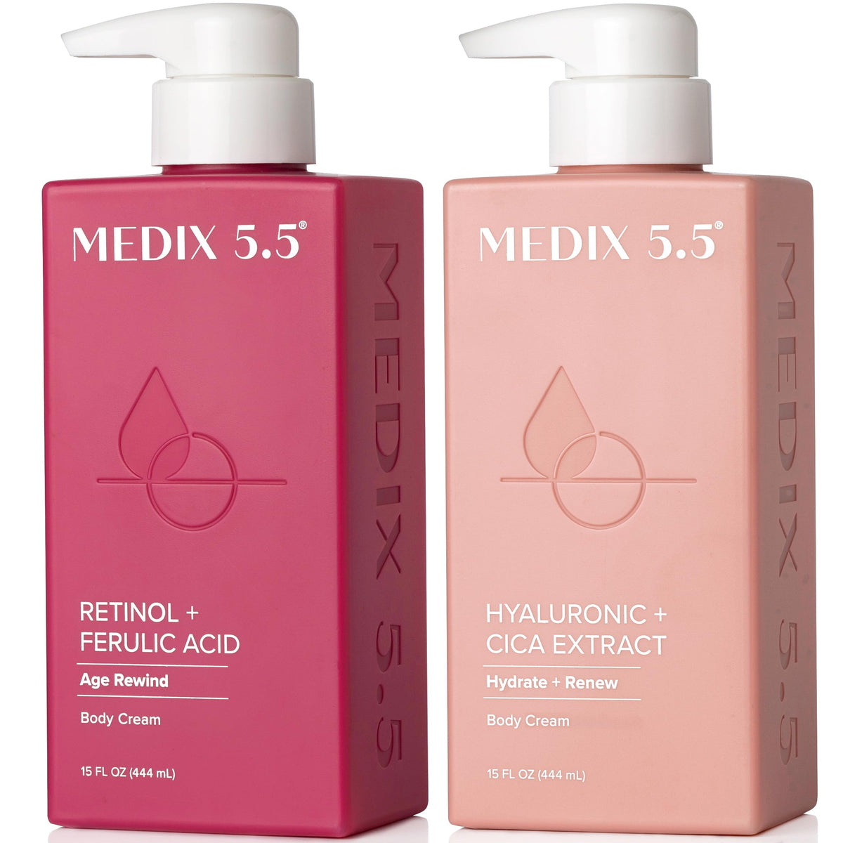 Medix 5.5 Crème Corporelle au Rétinol et Acide Hyaluronique ensemble de 2 pièces