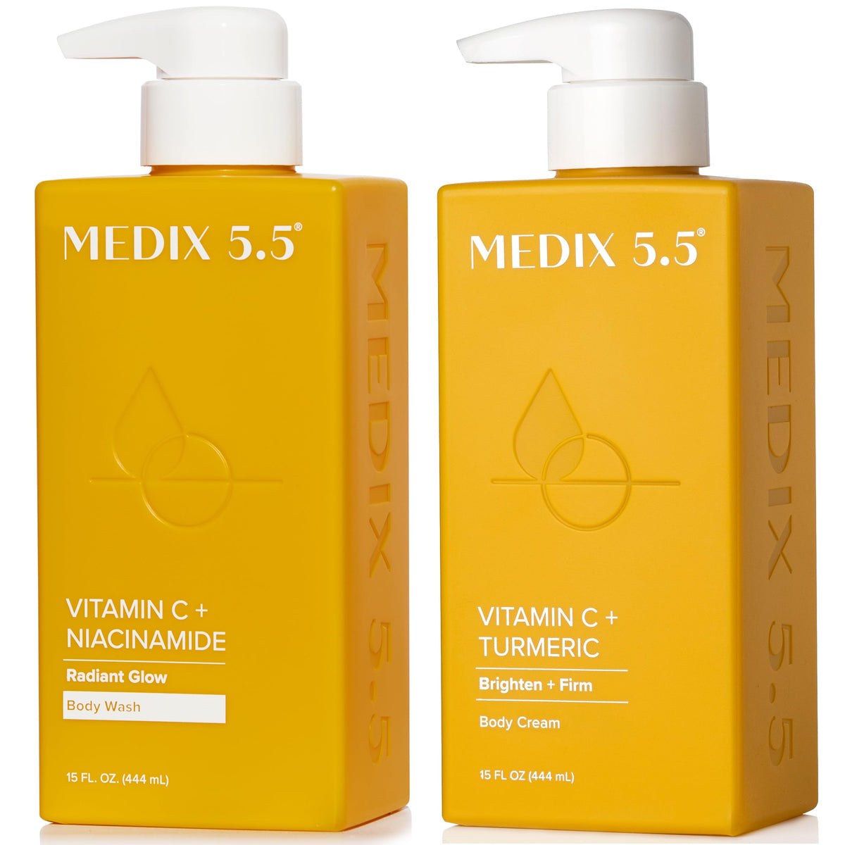 Medix 5.5 Set de Soins de la Peau avec Gel Douche et Crème Corps Vitamine C