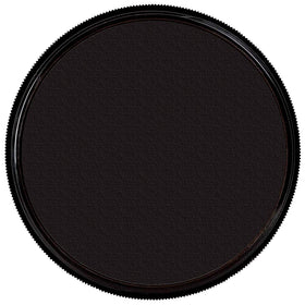 Mehron StarBlend noir poudre pressée en usage