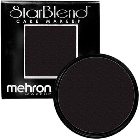 Mehron StarBlend noir poudre pressée vue de face