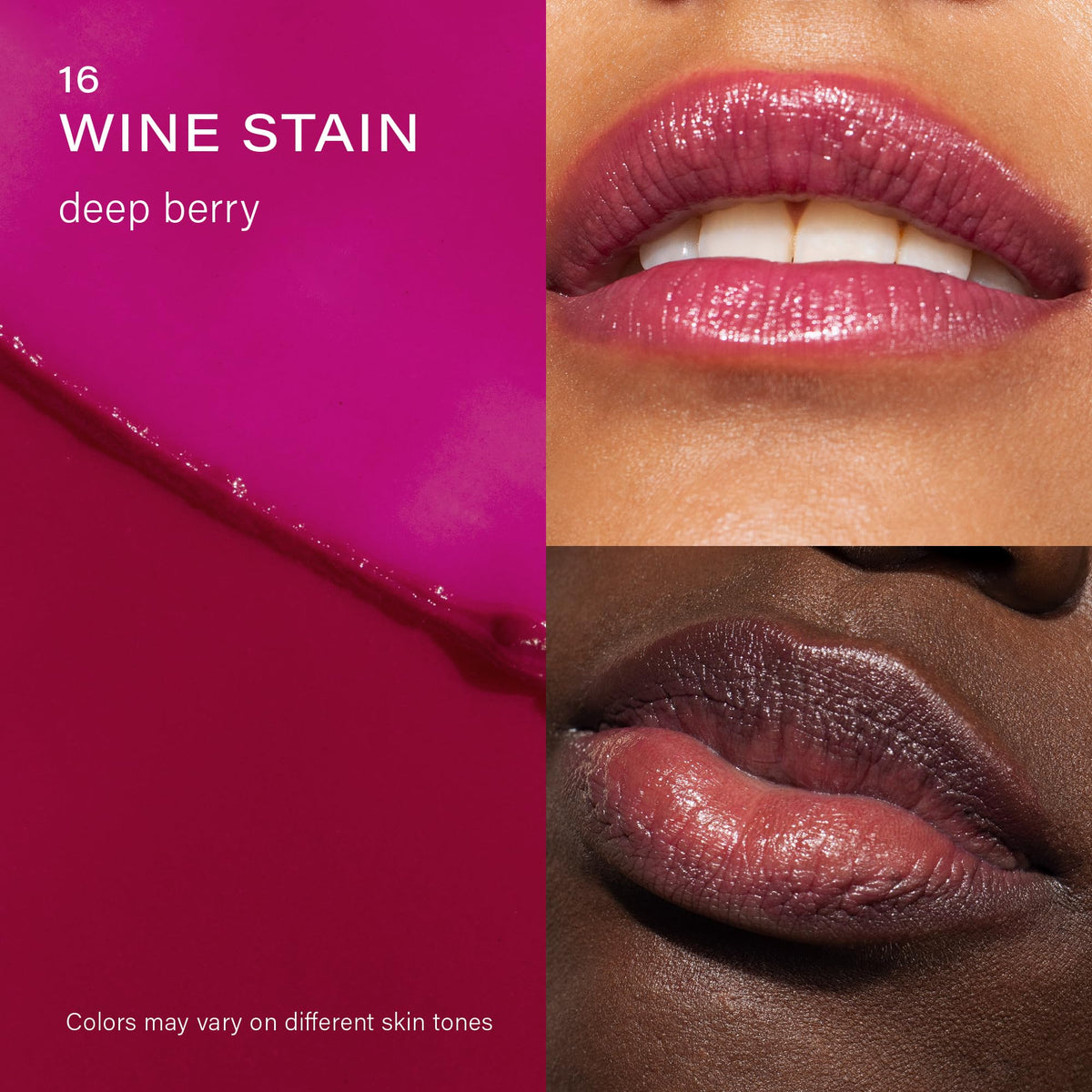 Melixir Baume à Lèvres Vegan #16 Wine Stain dans sa packaging