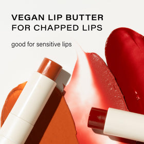 Melixir Vegan Lip Butter #11 Autumn Rain swatch on lips
