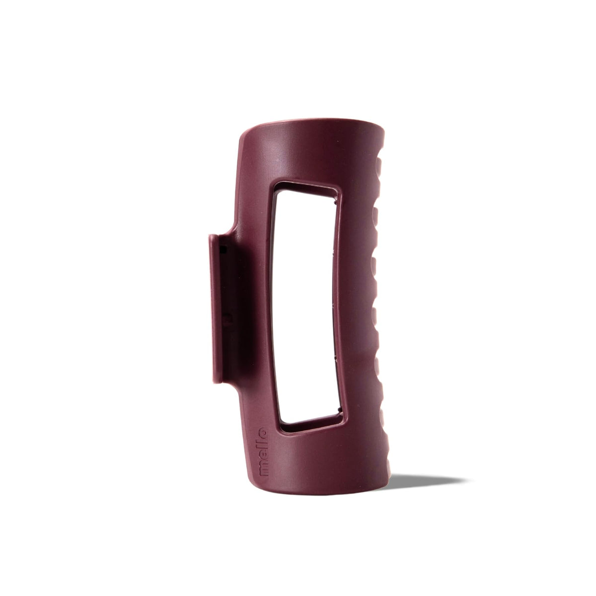 MELLO Clip à Cheveux Moyen couleur bordeaux vue de face