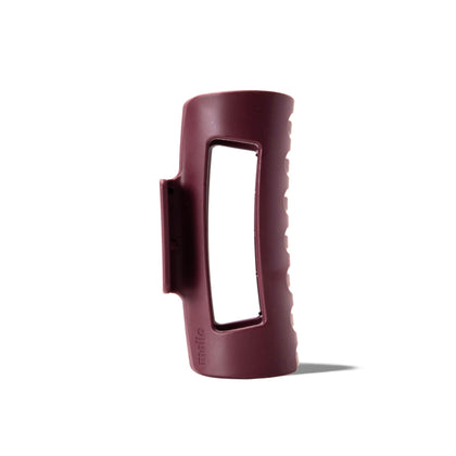 MELLO Clip à Cheveux Moyen couleur bordeaux vue de face