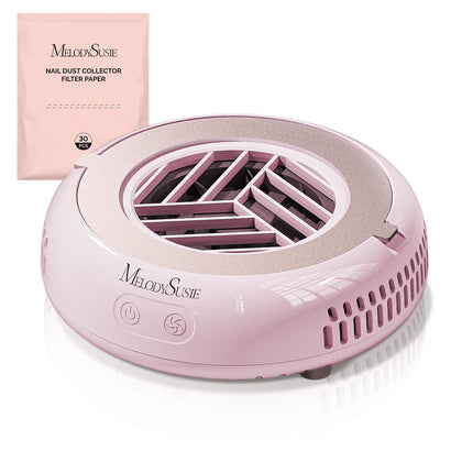 MelodySusie collecteur de poussière pour ongles HProA vue de face en couleur rose