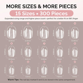 MelodySusie Tips Ongles clairs pour manucure