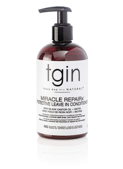 Merci Dieu C'est Naturel Miracle RepaiRx Après-Shampooing 390g vue de face