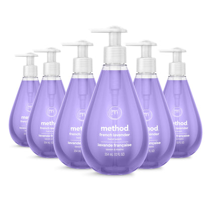 Method Gel Lavant Mains Lavande Française - Pack de 6