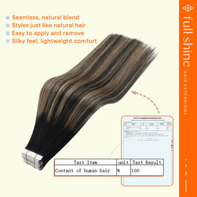 Méthode d'installation des extensions de cheveux adhésives