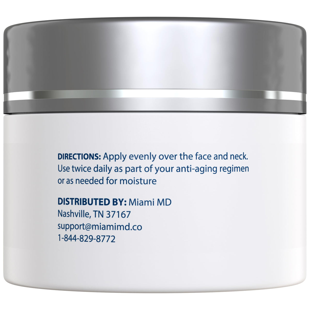 MiamiMD Crème Liftante et Fermeté 50 ml avec texture crème