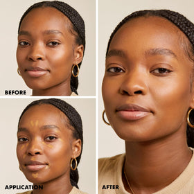 Milani Correcteur Cool Cocoa application sur le visage