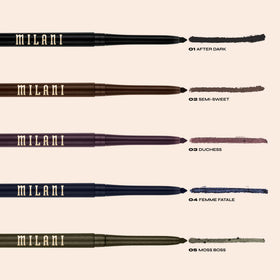 Milani Crayon Yeux After Dark en situation d'utilisation