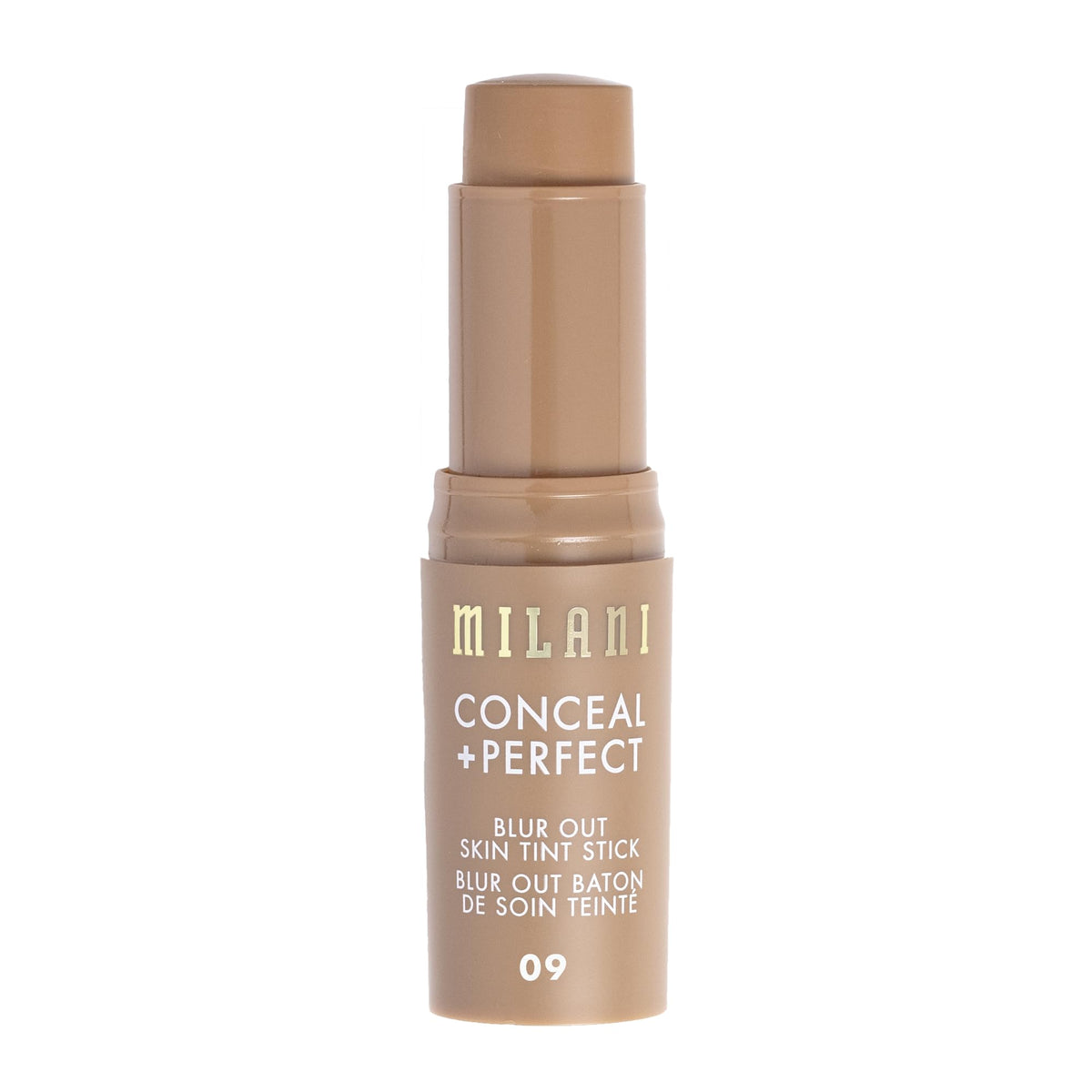 Milani Fond de Teint Blur Out Light Golden Beige 30g avec capuchon ouvert