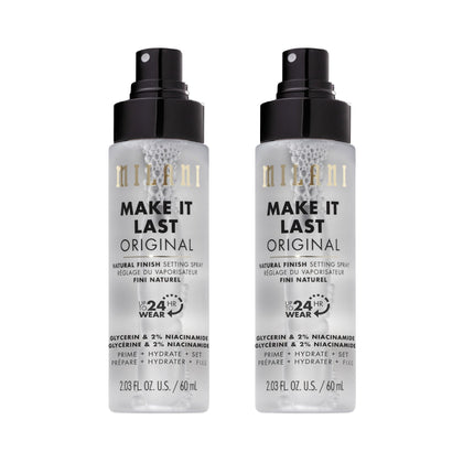 Milani Spray Fixateur + Primer 2-Pack vue de face
