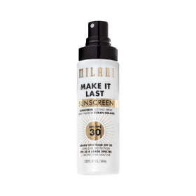 Milani Spray Fixateur Solaire SPF 30 vue de face