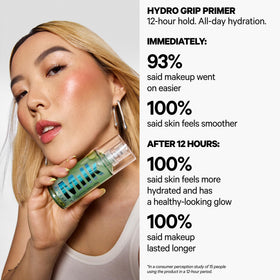 Milk Makeup Hydro Grip Primer texture gel transparente