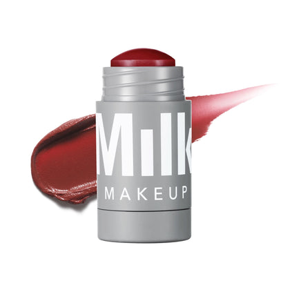 Milk Makeup Lip + Cheek Stick vue avant avec couleur Muse (Bourgogne profond)