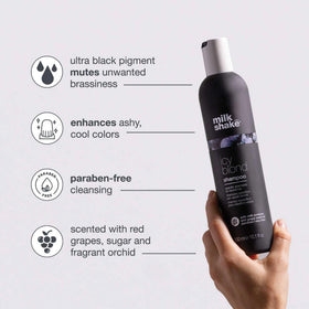 milk_shake Shampoo Icy Blond 1000 mL étiquette détaillée