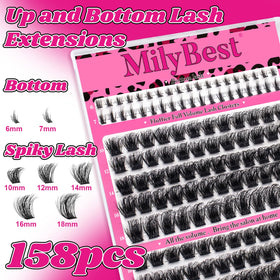 MilyBest pinces de précision pour application de cils
