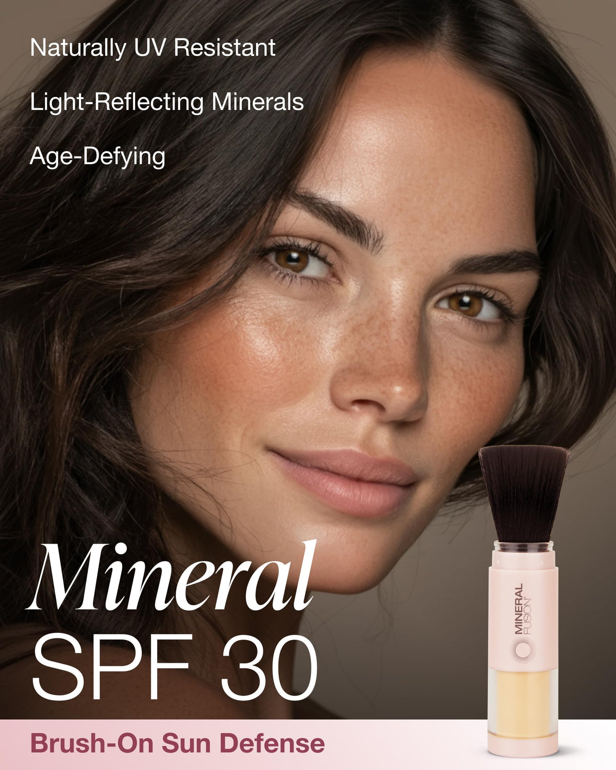 Mineral Fusion Écran Solaire Poudré SPF 30 packaging