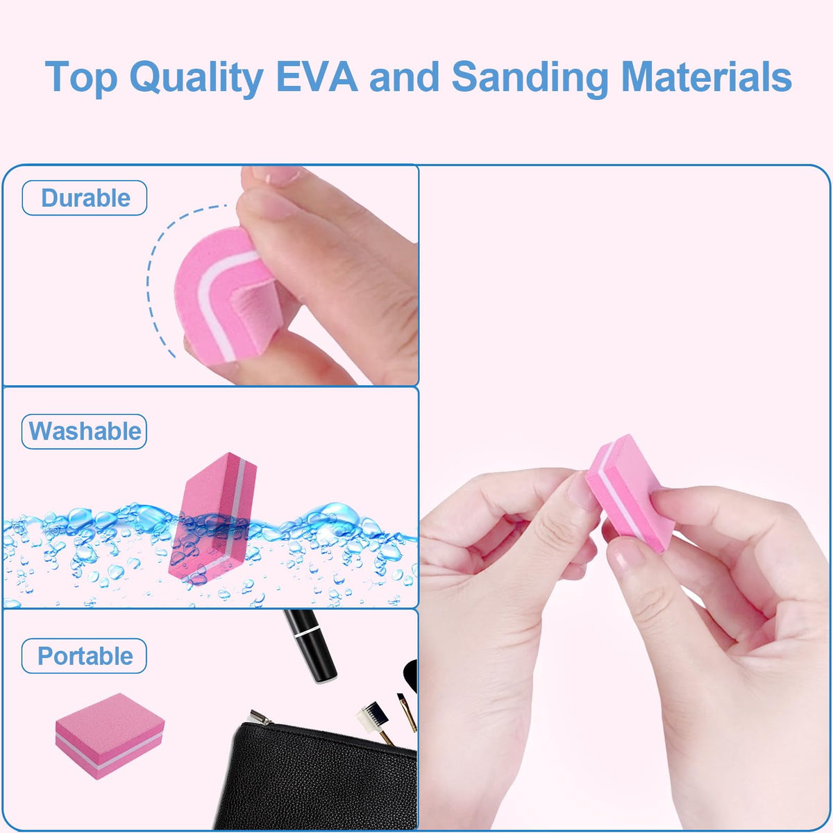 Mini buffer AhaTopia dans un sac à main pour un usage pratique