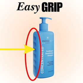 Mirai shampoo persimon 358g en gros plan sur la texture